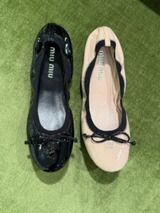 Балетки женские Miu Miu Prada