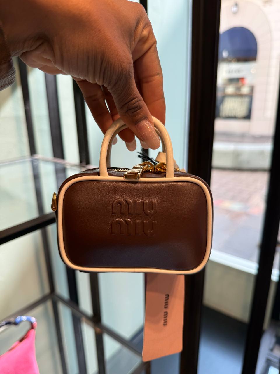 Мини-сумка Miu Miu Prada Outlet