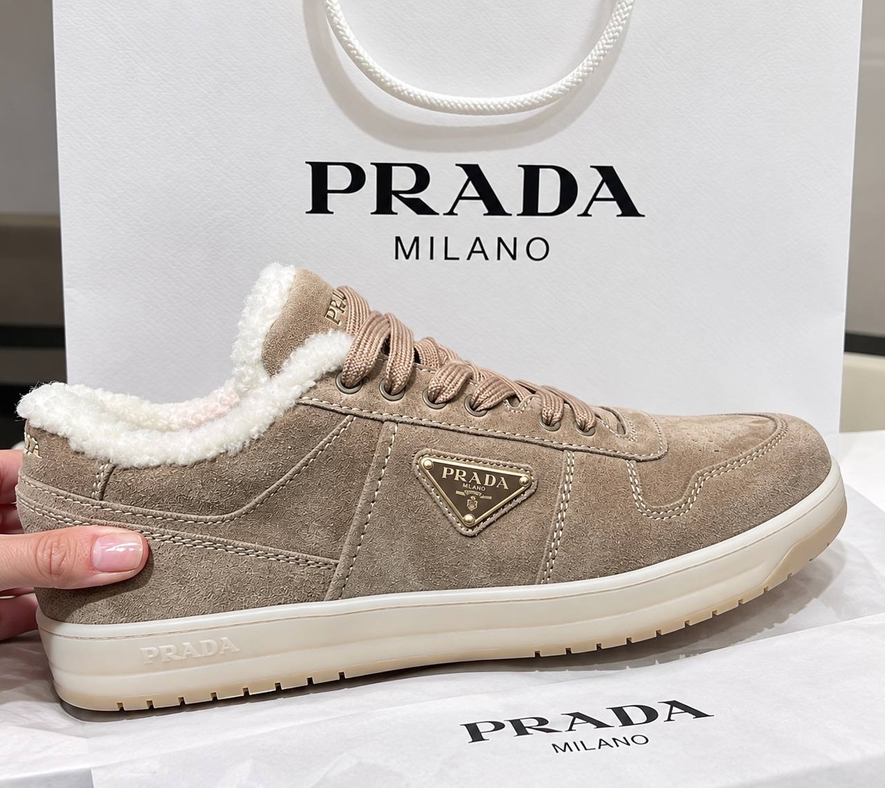 Кеды мужские Prada Prada Outlet
