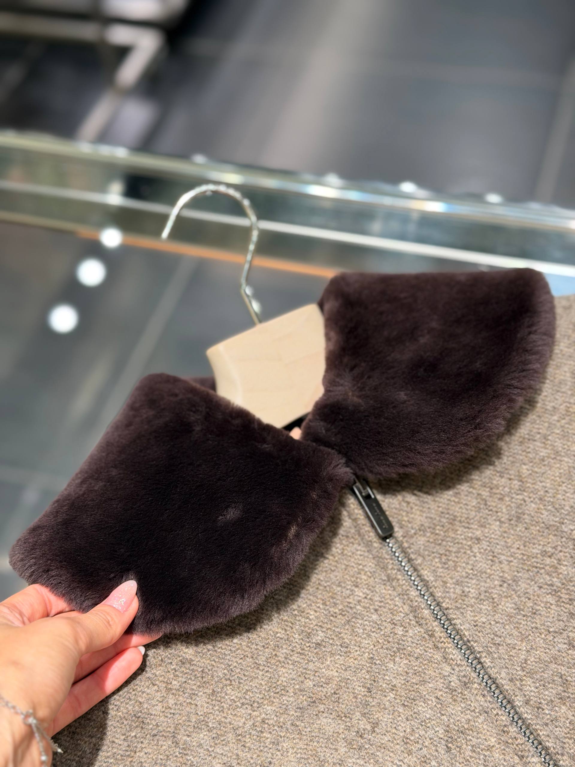 Шерстяной бомбер Miu Miu Prada