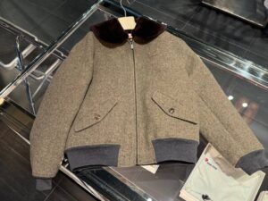 Бомбер шерстяной Miu Miu Prada