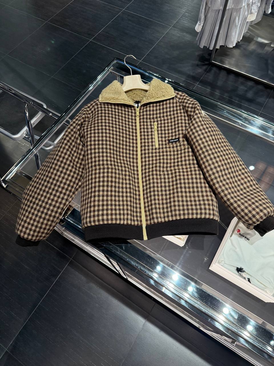 Куртка-блузон Miu Miu Prada Outlet