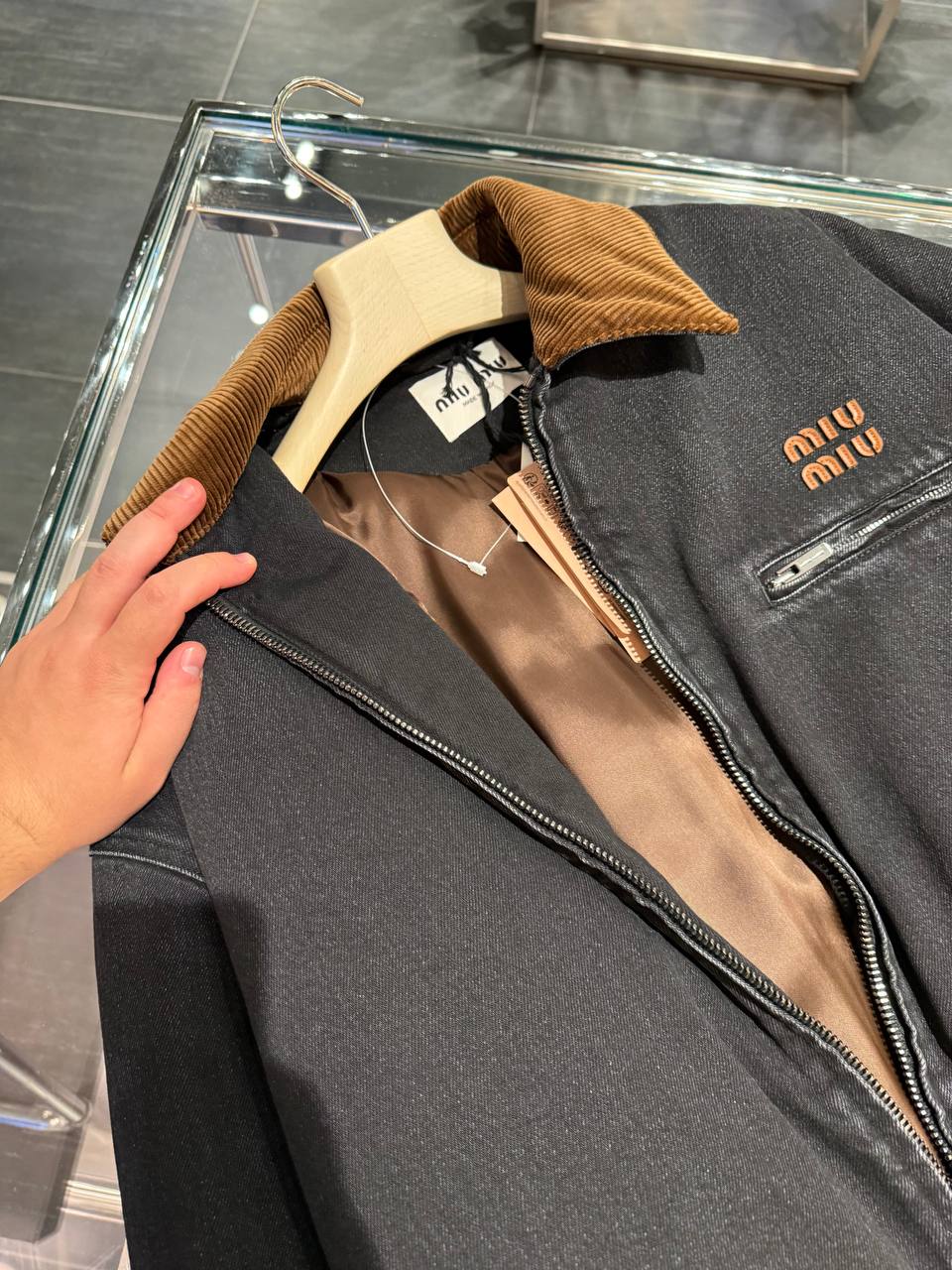 Куртка джинсовая Miu Miu Prada