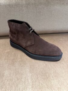 Ботинки замшевые Prada Prada Outlet