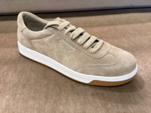 Кеды замшевые Prada Prada Outlet