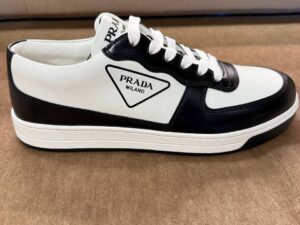 Кожаные кеды Prada Prada Outlet — фото 1 Кожаные кеды Prada Prada Outlet