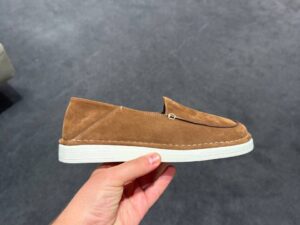 Лоферы замшевые Prada Prada Outlet 2 3