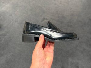 Кожаные лоферы Prada Spazzolato Prada