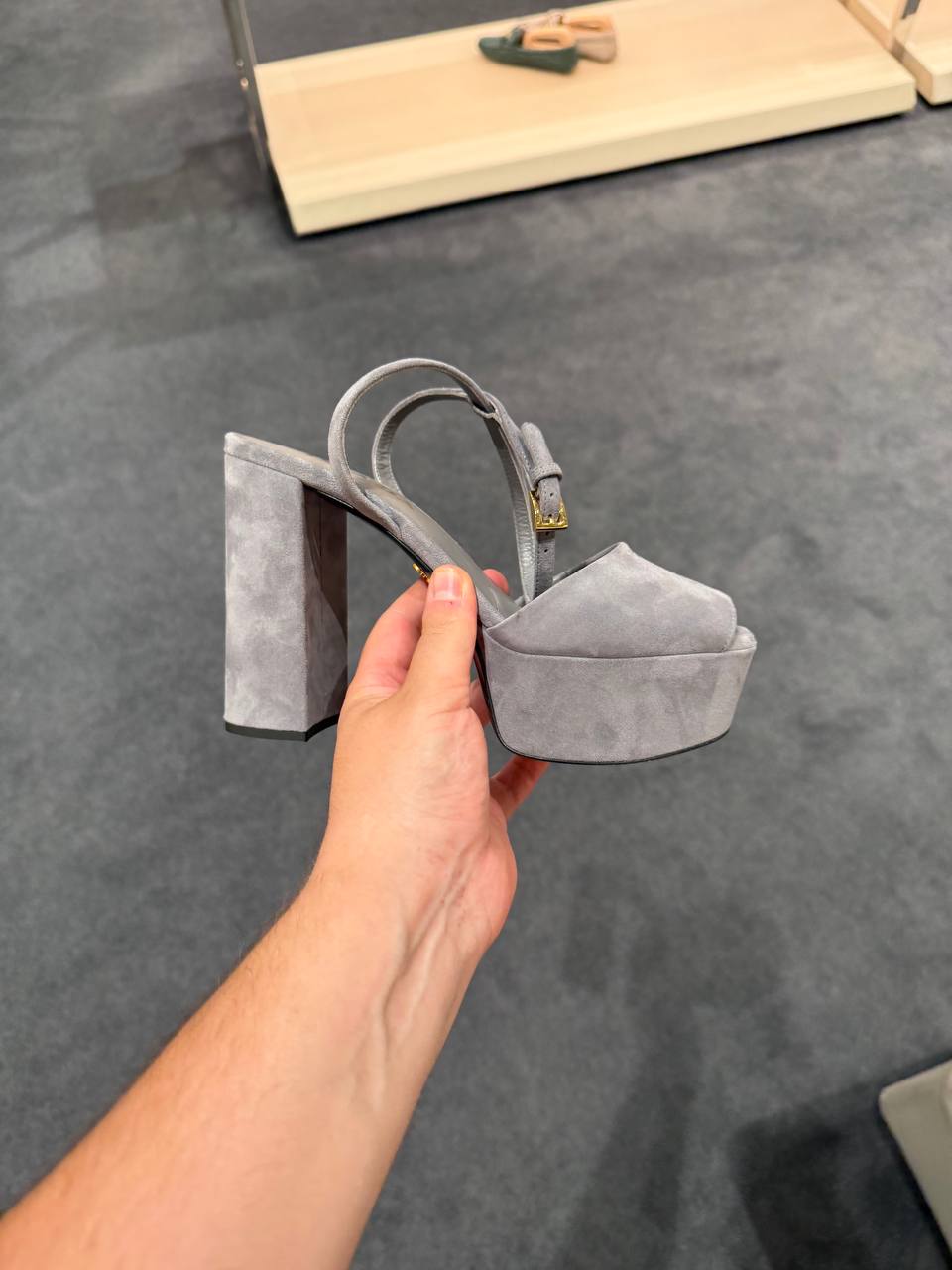 Босоножки Prada на платформе Prada