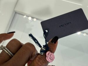Кольцо с розой Prada Prada