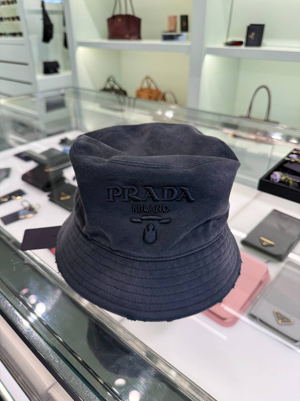 Панама Prada из денима Prada
