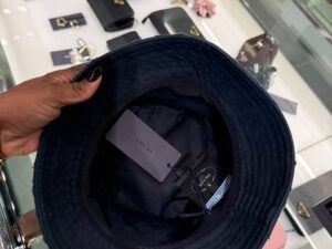 Панама Prada из денима Prada