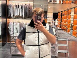 Пуховый жилет Prada Prada Outlet