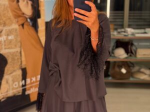 Блуза с кружевными манжетами MaxMara