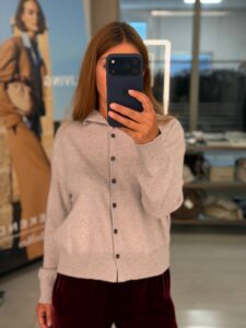 Кардиган с отложным воротником MaxMara