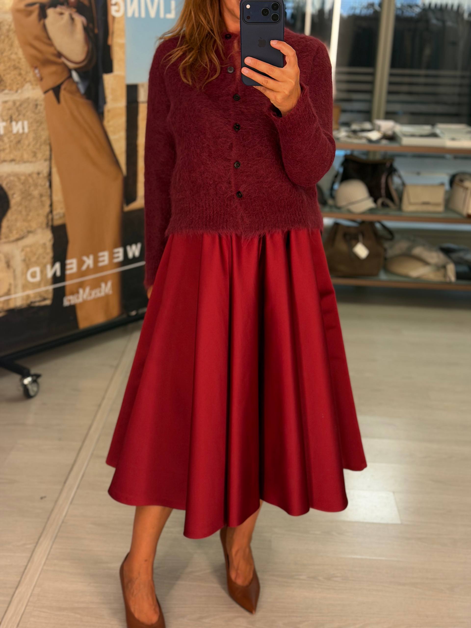 Женский пушистый кардиган MaxMara