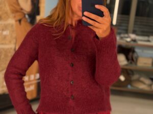 Женский пушистый кардиган MaxMara