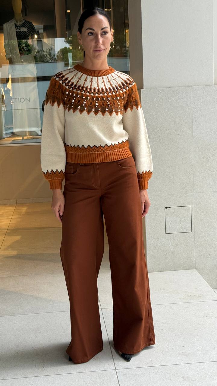 Джинсы wide-leg Marella MaxMara