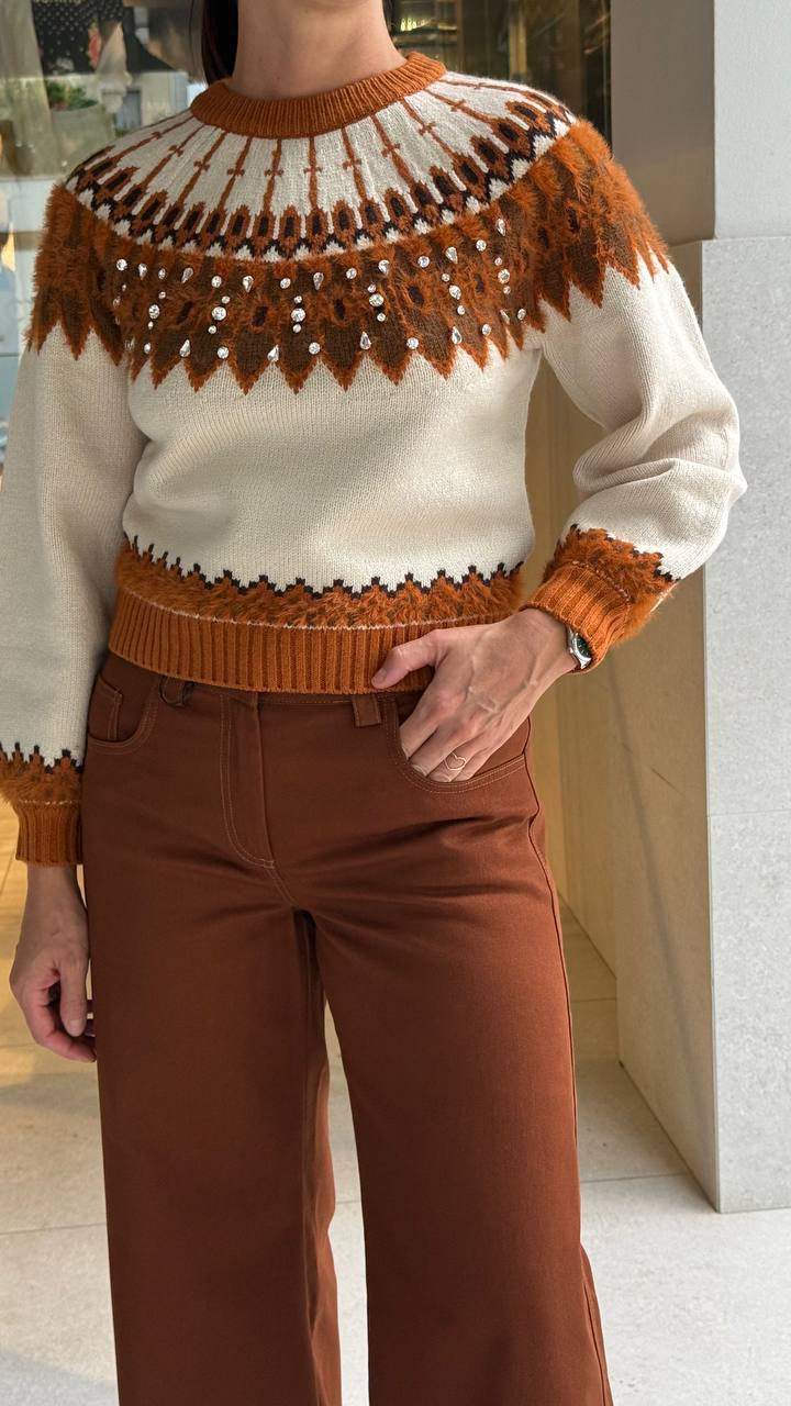 Джинсы wide-leg Marella MaxMara