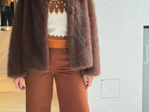 Шуба из эко-меха Seventy MaxMara