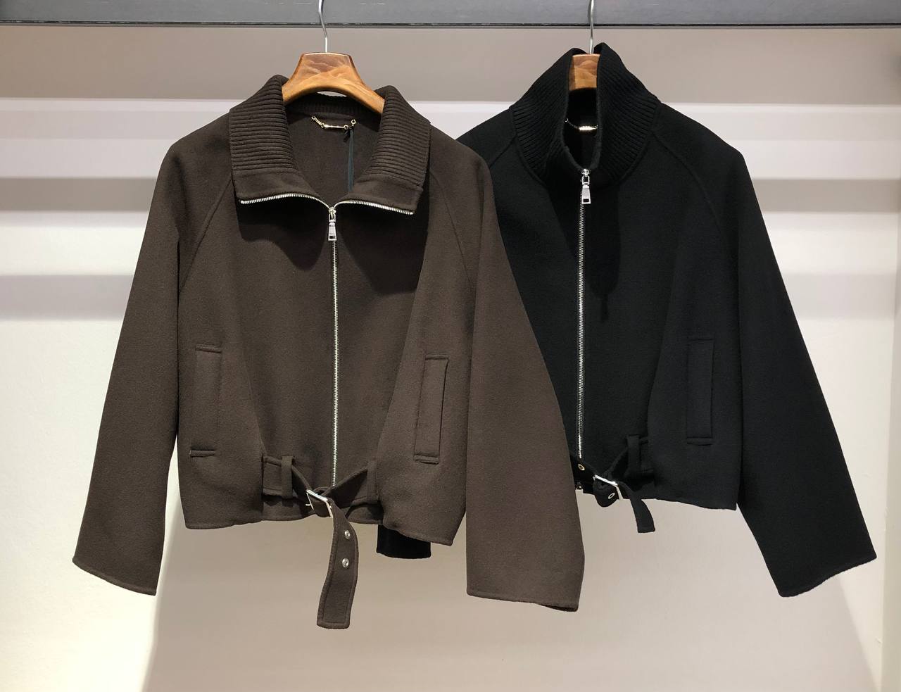 Укороченная шерстяная куртка MaxMara