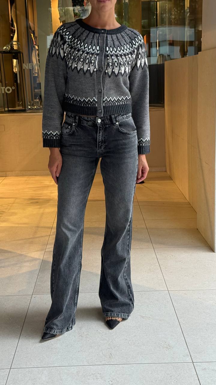 Джинсы flare Love Moschino MaxMara