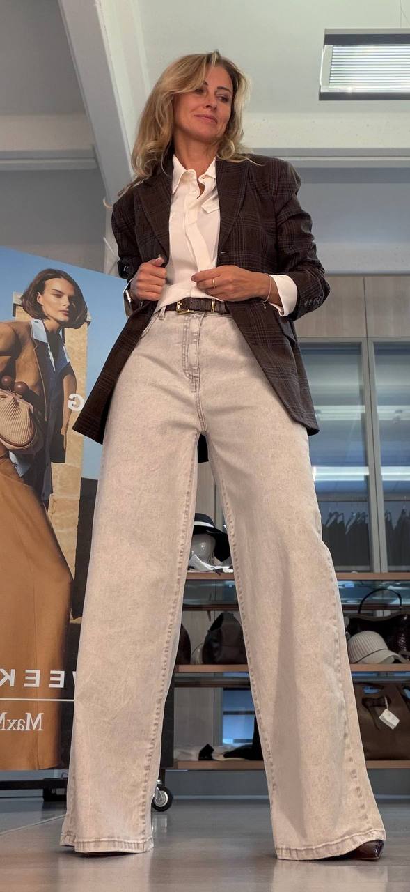 Жакет женский в клетку 2 MaxMara