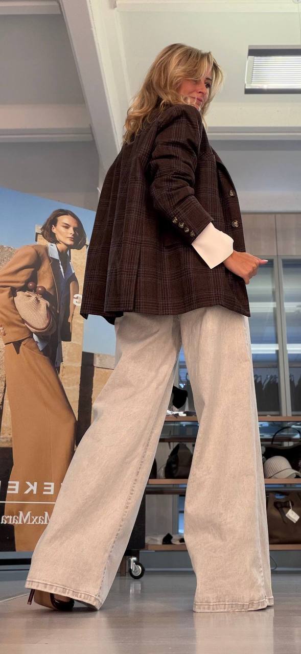 Жакет женский в клетку 2 MaxMara