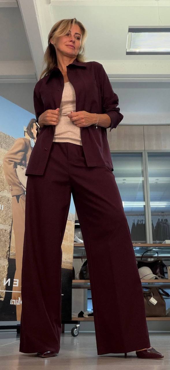 Брюки палаццо женские MaxMara