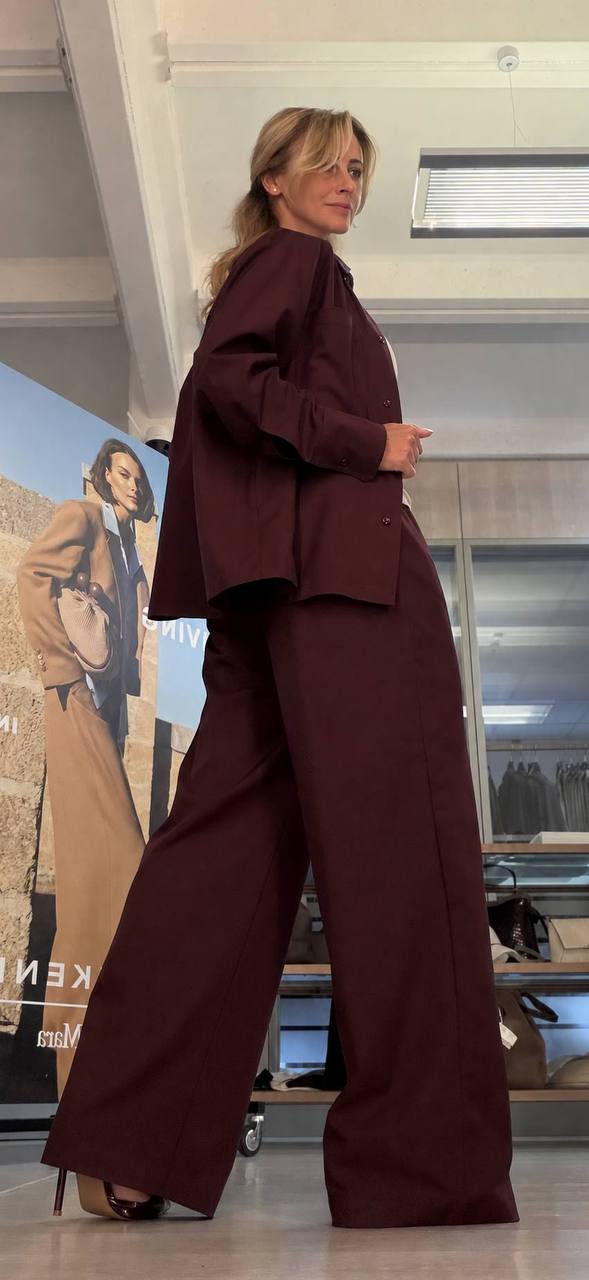 Брюки палаццо женские MaxMara