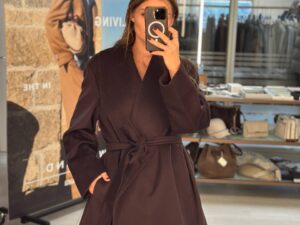 Пальто шерстяное Marina Rinaldi MaxMara — фото 1 Пальто шерстяное Marina Rinaldi MaxMara