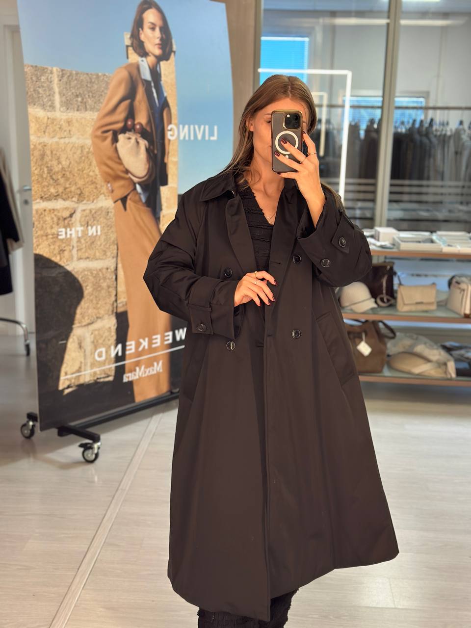 Утепленный тренч Marina Rinaldi MaxMara