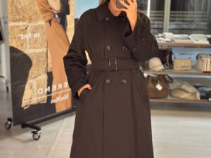 Утепленный тренч Marina Rinaldi MaxMara — фото 1 Утепленный тренч Marina Rinaldi MaxMara