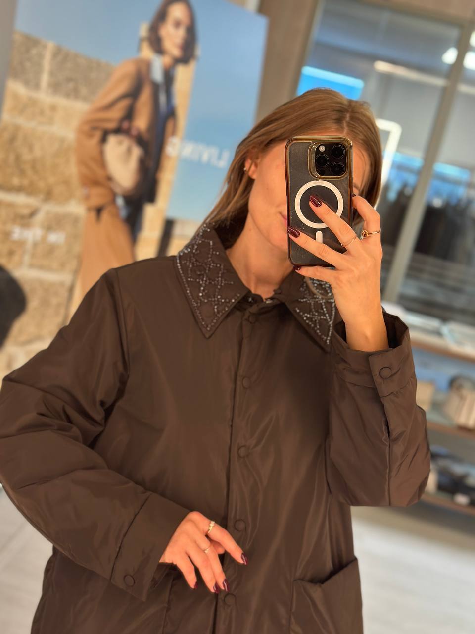 Утепленная куртка Marina Rinaldi MaxMara