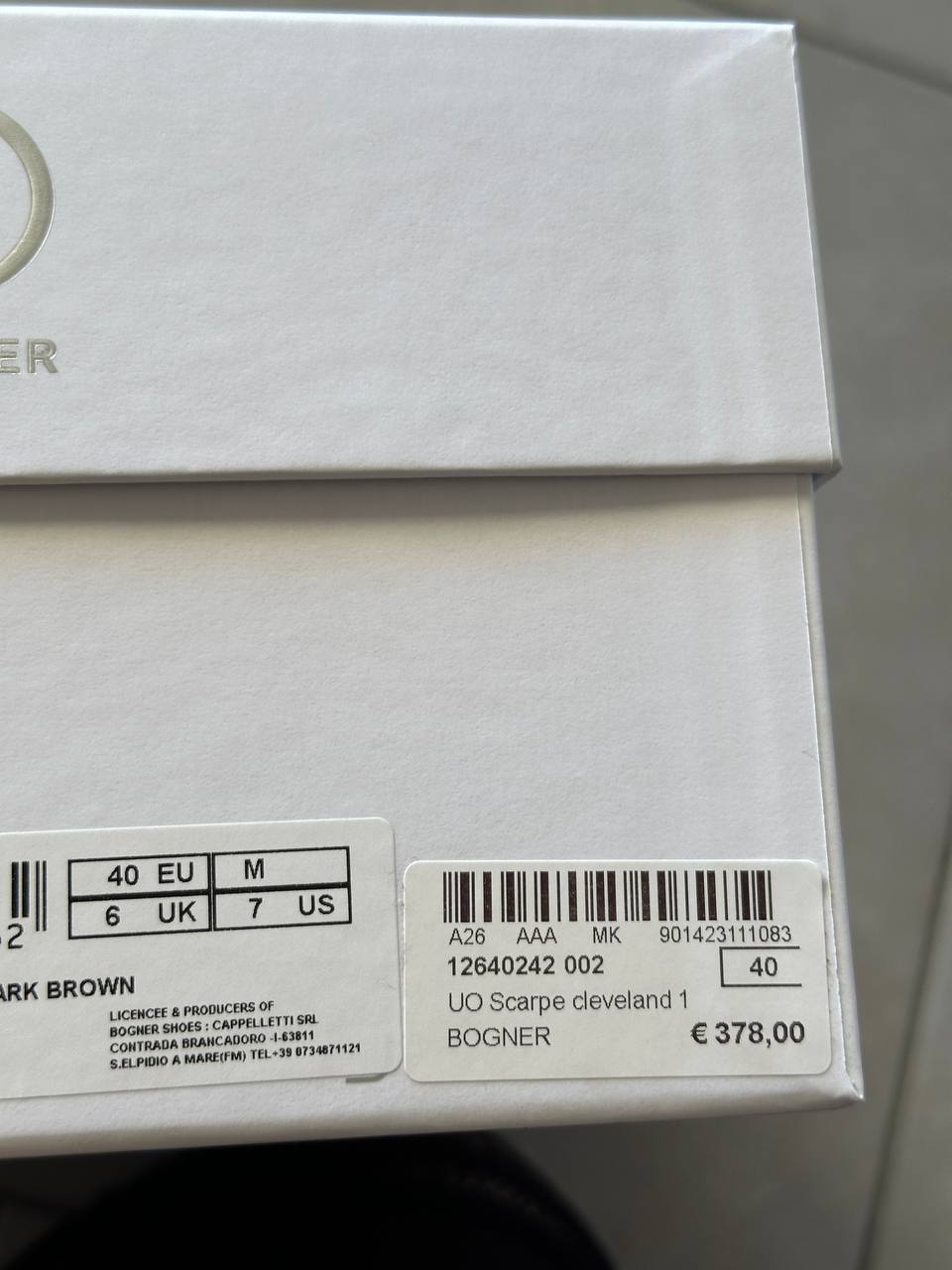 Кеды мужские Bogner 2 MaxMara