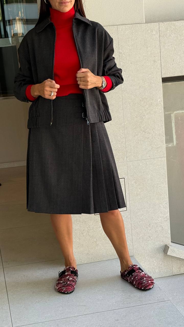 Сабо женские твидовые MaxMara