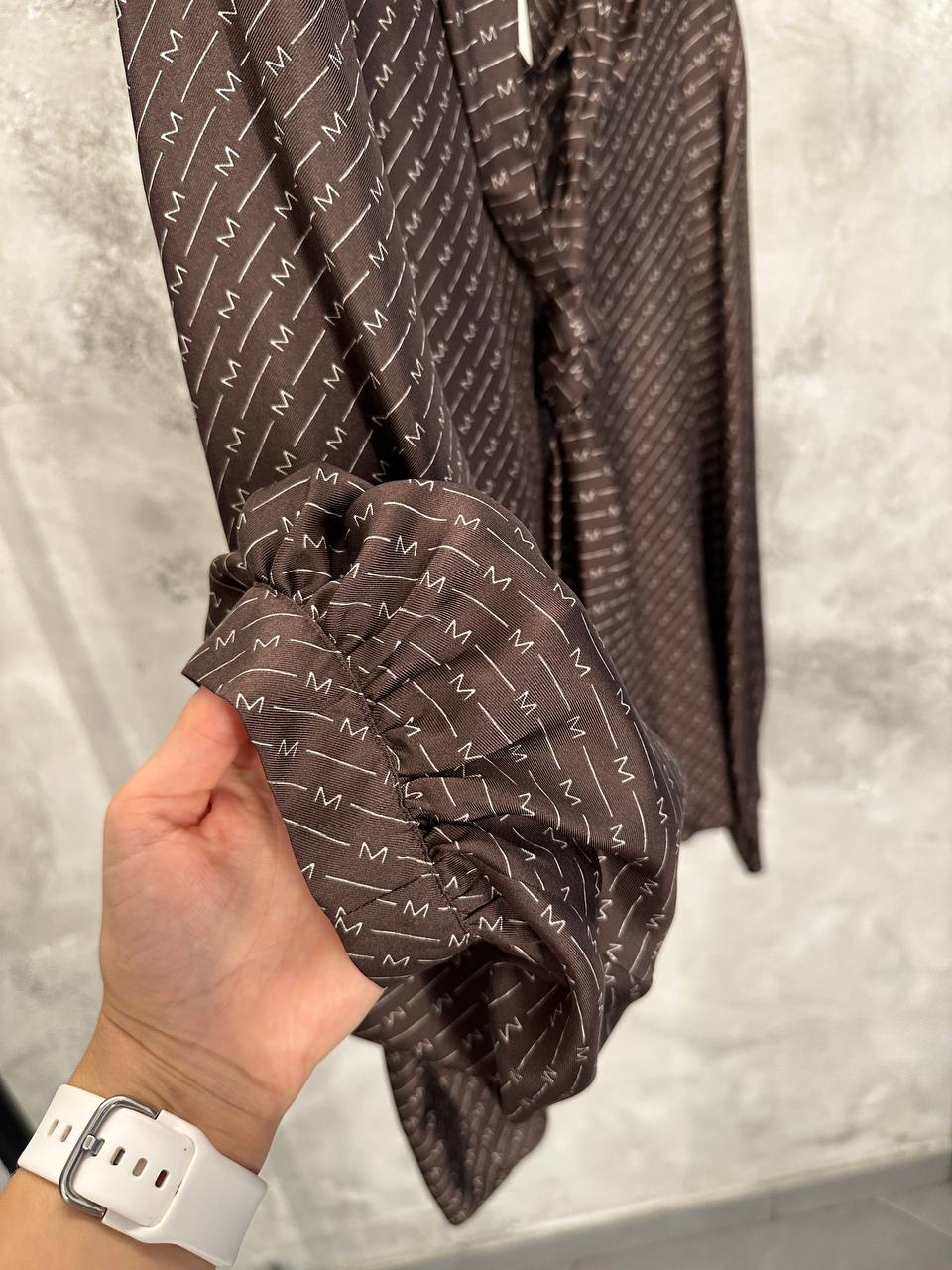 Блуза с принтом Max MaxMara