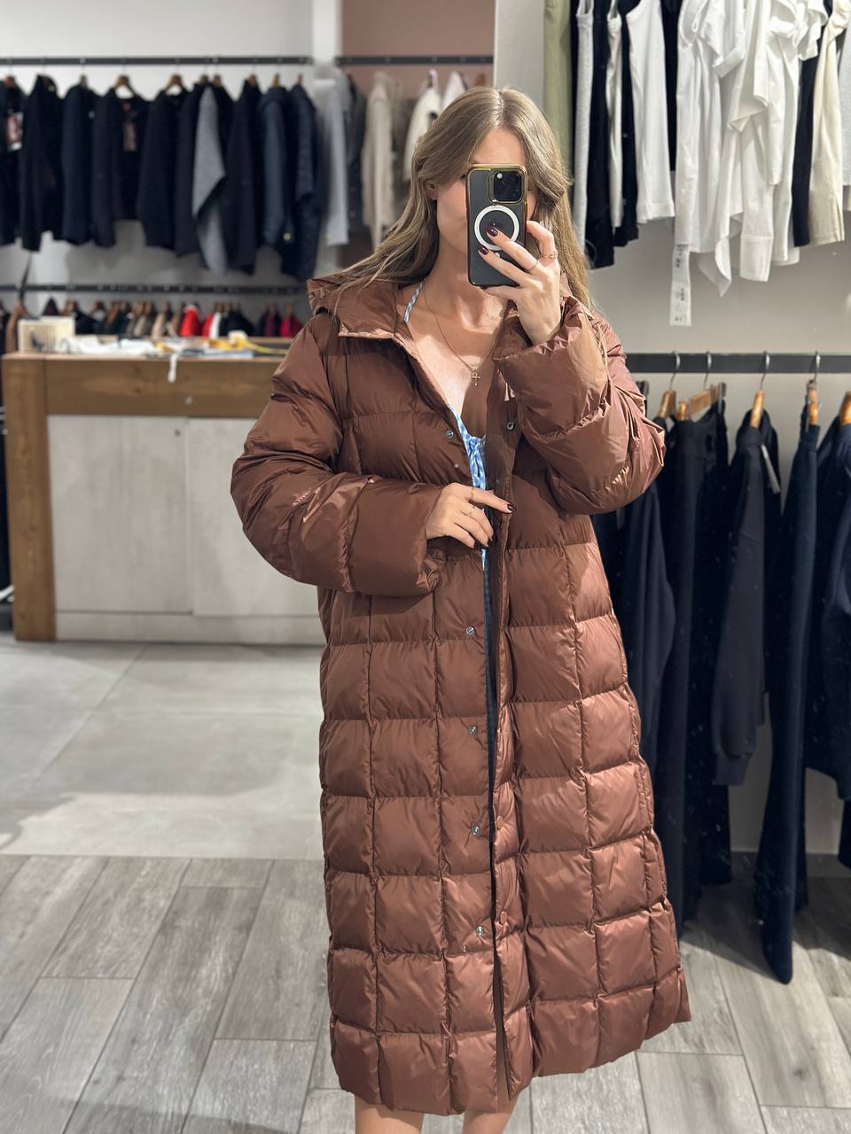 Пуховик стеганый Max Mara MaxMara