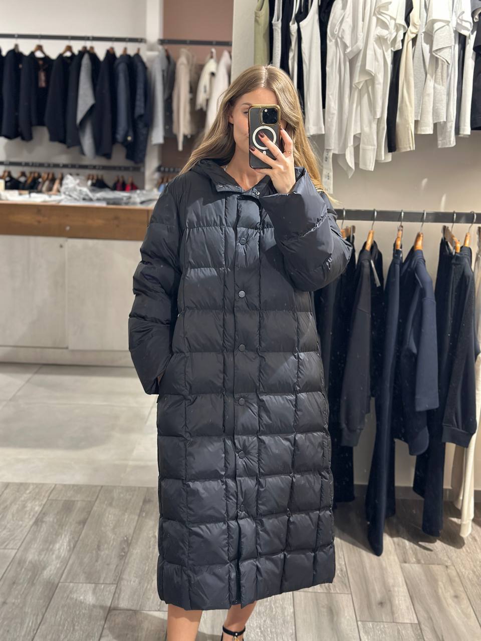 Пуховик длинный Max Mara MaxMara