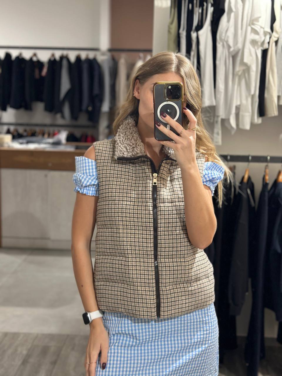 Жилет стеганый Seventy MaxMara