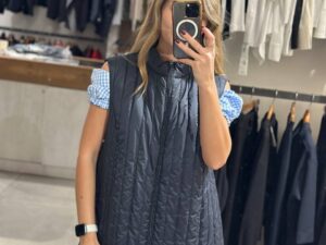 Стеганый жилет Marina Rinaldi MaxMara — фото 1 Стеганый жилет Marina Rinaldi MaxMara