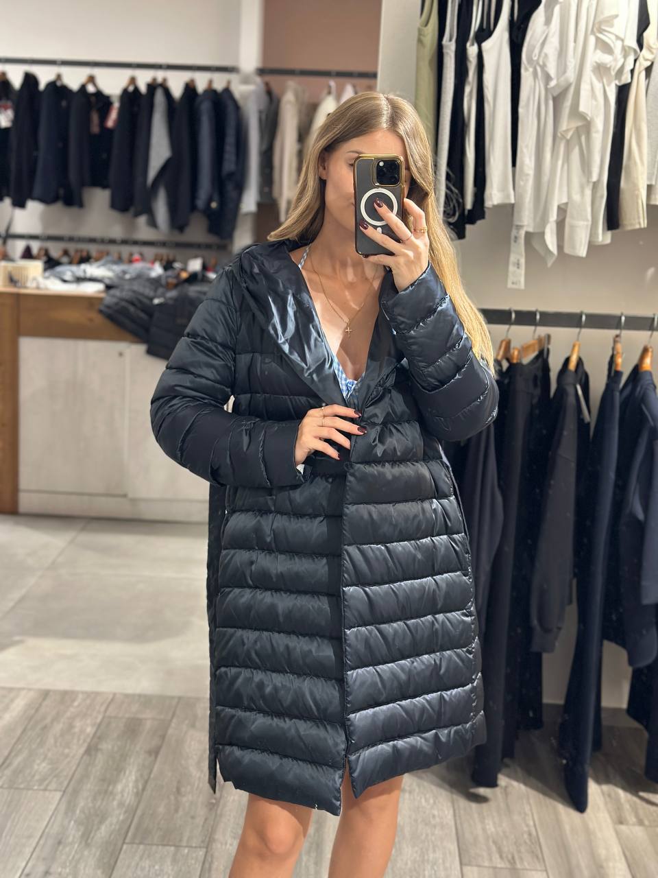 Пуховик S Max Mara MaxMara
