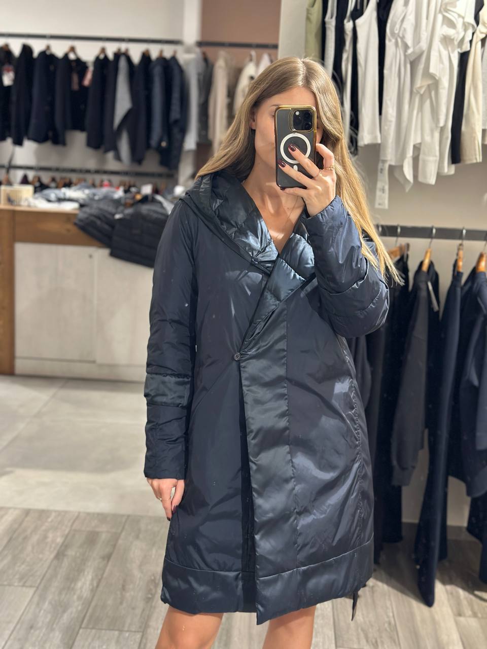 Пуховик S Max Mara MaxMara