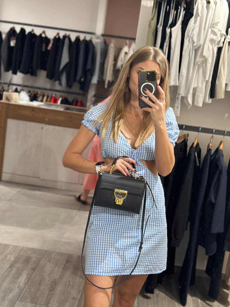 Кожаная сумка Coccinelle 2 MaxMara
