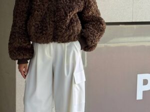 Куртка из экомеха MaxMara