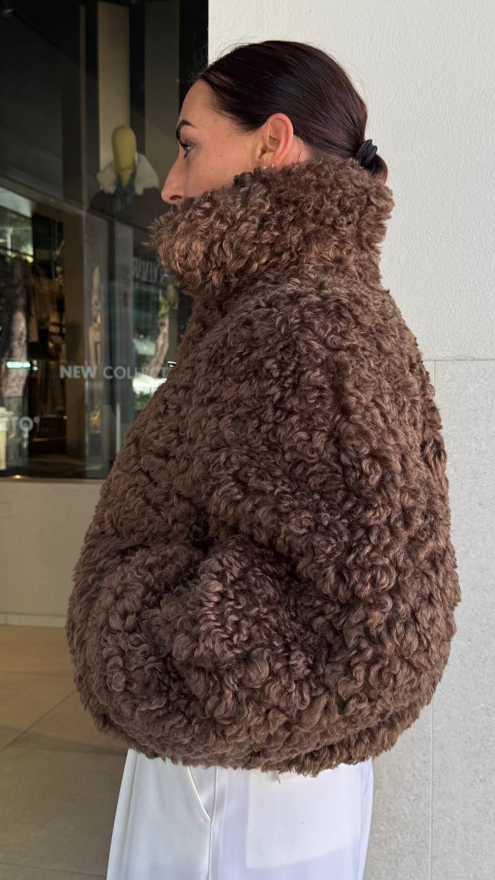 Куртка из экомеха MaxMara