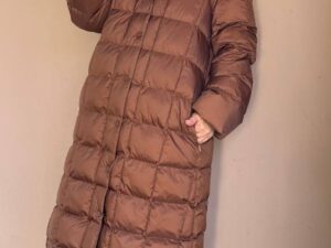 Пальто-пуховик женское стеганое MaxMara