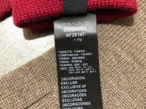 Шапка бини Emporio Armani MaxMara — фото 1 Шапка бини Emporio Armani MaxMara