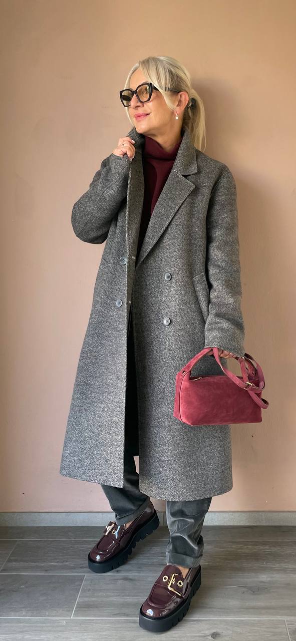 Джемпер женский бордовый MaxMara