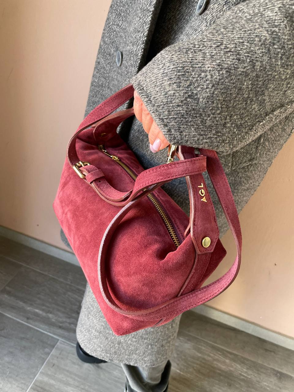 Джемпер женский бордовый MaxMara